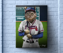 Load image into Gallery viewer, Atlanta Braves Baseball Player