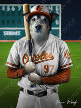 Load image into Gallery viewer, Baltimore Orioles Baseball Player