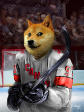 Load image into Gallery viewer, Carolina Hurricanes Hockey Player