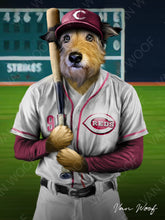 Load image into Gallery viewer, Cincinnati Reds Baseball Player