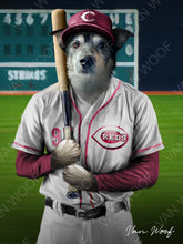 Load image into Gallery viewer, Cincinnati Reds Baseball Player