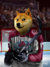 Load image into Gallery viewer, Colorado Avalanche Hockey Player