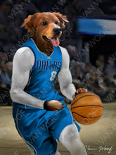 Load image into Gallery viewer, Dallas Mavericks Basketball Player