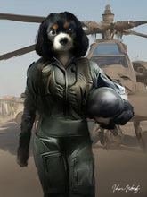 Load image into Gallery viewer, Female Fighter Pilot