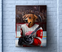 Load image into Gallery viewer, Detroit Red Wings Hockey Player