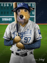 Load image into Gallery viewer, Kansan City Royals Baseball Player