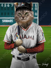Load image into Gallery viewer, Miami Marlins Baseball Player