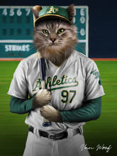 Load image into Gallery viewer, Oakland Athletics Baseball Player