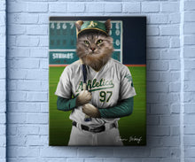 Load image into Gallery viewer, Oakland Athletics Baseball Player