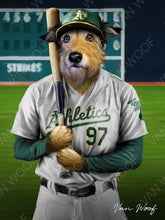 Load image into Gallery viewer, Oakland Athletics Baseball Player