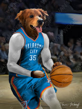 Load image into Gallery viewer, OKC Thunder Basketball Player