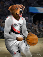 Load image into Gallery viewer, Portland Trail Blazers Basketball Player