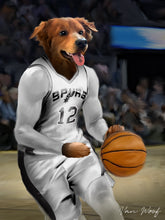 Load image into Gallery viewer, San Antonio Spurs Basketball Player