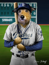 Load image into Gallery viewer, San Diego Padres Baseball Player