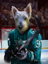 Load image into Gallery viewer, San Jose Sharks Hockey Player
