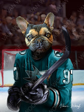 Load image into Gallery viewer, San Jose Sharks Hockey Player