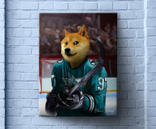 Load image into Gallery viewer, San Jose Sharks Hockey Player