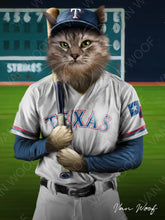 Load image into Gallery viewer, Texas Rangers Baseball Player