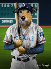 Load image into Gallery viewer, Texas Rangers Baseball Player