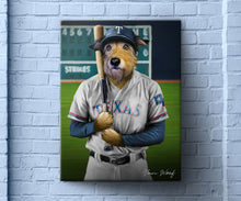 Load image into Gallery viewer, Texas Rangers Baseball Player