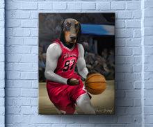 Load image into Gallery viewer, Chicago Bulls Basketball Player