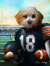 Load image into Gallery viewer, Chicago Football Player