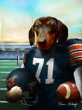 Load image into Gallery viewer, Chicago Football Player