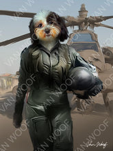 Load image into Gallery viewer, Female Fighter Pilot