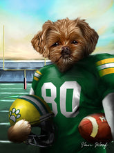 Load image into Gallery viewer, Green Bay Football Player