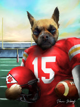 Load image into Gallery viewer, Kansas City Football Player