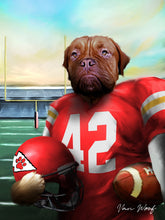 Load image into Gallery viewer, Kansas City Football Player