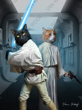 Load image into Gallery viewer, Luke & Leia