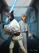 Load image into Gallery viewer, Luke & Leia