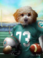 Load image into Gallery viewer, Miami Football Player