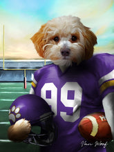 Load image into Gallery viewer, Minnesota Football Player