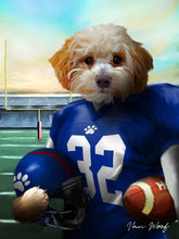 Load image into Gallery viewer, New York G Football Player