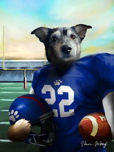 Load image into Gallery viewer, New York G Football Player