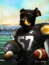 Load image into Gallery viewer, Pittsburgh Football Player
