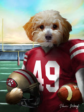 Load image into Gallery viewer, San Francisco Football Player