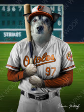 Load image into Gallery viewer, Baltimore Orioles Baseball Player
