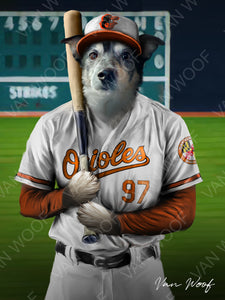 Baltimore Orioles Baseball Player
