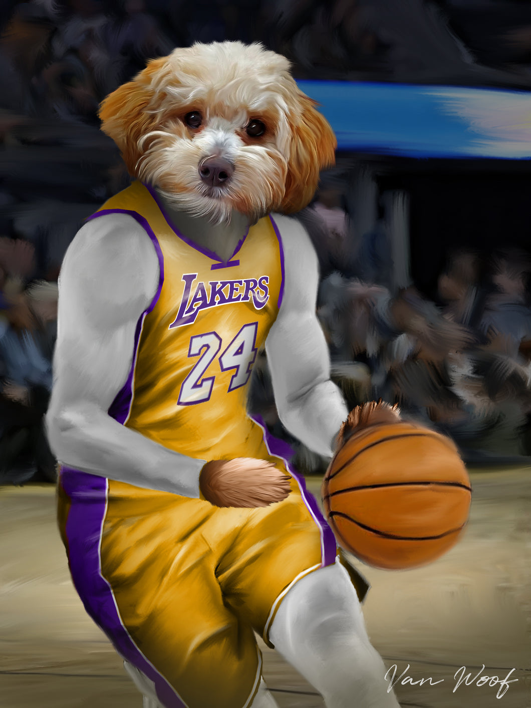Los Angeles Lakers Basketball Player