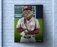 Load image into Gallery viewer, Cincinnati Reds Baseball Player
