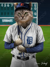 Load image into Gallery viewer, Detroit Tigers Baseball Player
