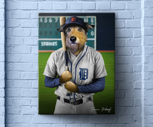 Detroit Tigers Baseball Player