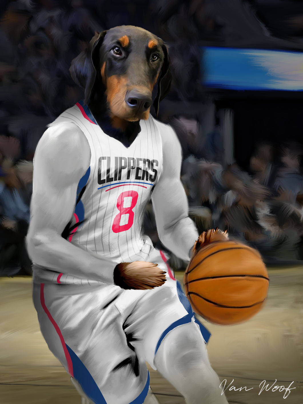LA Clippers Basketball Player