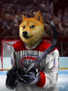 Montreal Canadiens Hockey Player