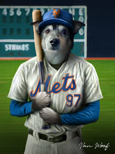Load image into Gallery viewer, New York Mets Baseball Player
