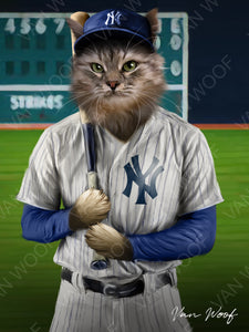 NY Yankees Baseball Player