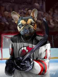 New Jersey Devils Hockey Player